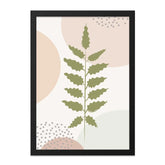 Minimalist Fern Wall Art, Abstract Botanical Print, Modern Leaf Art, Boho Home Decor, Nature Inspired Wall Decor - Tawshia
